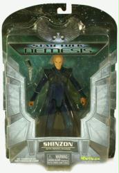Star Trek: Nemesis-Shinzon action figure (Art Asylum/2002) Sealed on Nr. Mint card