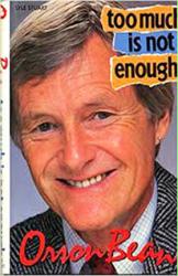 Orson Bean autobiography: Too Much Is Not Enough (Hardback Book/1988)