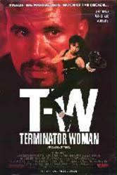 Terminator Woman movie poster [Karen Sheperd] video poster