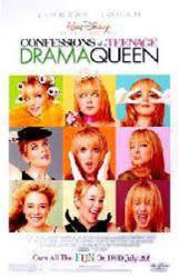 Confessions of a Teenage Drama Queen [w/ Lindsay Lohan] (Video Movie Poster) NM