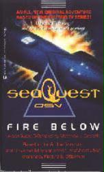 SeaQuest DSV: Fire Below (Paperback Book/1994) VG