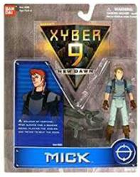 Xyber 9 New Dawn: Mick action figure (BanDai/1999)