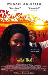 Sarafina movie poster [Whoopi Goldberg] video version