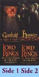 Lord of the Rings, The [Fellowship of the Ring] (Gandalf/Hobbits Bookmark) Nr. Mint