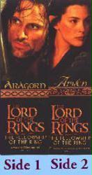 Lord of the Rings, The [Fellowship of the Ring] (Aragorn/Arwen Bookmark) Nr. Mint