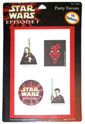 Star Wars Episode 1: 16 Tattoos (Tapper/1999) New in package