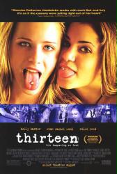 Thirteen [w/ Evan Rachel Wood & Nikki Reed] (Theatrical Movie Poster) Nr. Mint