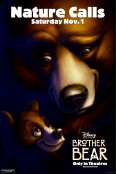 Brother Bear [Disney] (Theatrical Movie Poster) VG