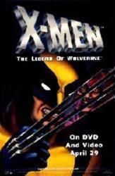 X-Men: The Legend of Wolverine (Video Movie Poster) NM