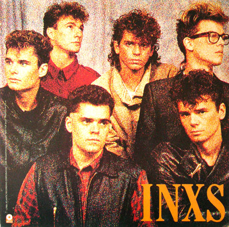 Inxs Poster The Swing Vintage Lp Album Flat 1984