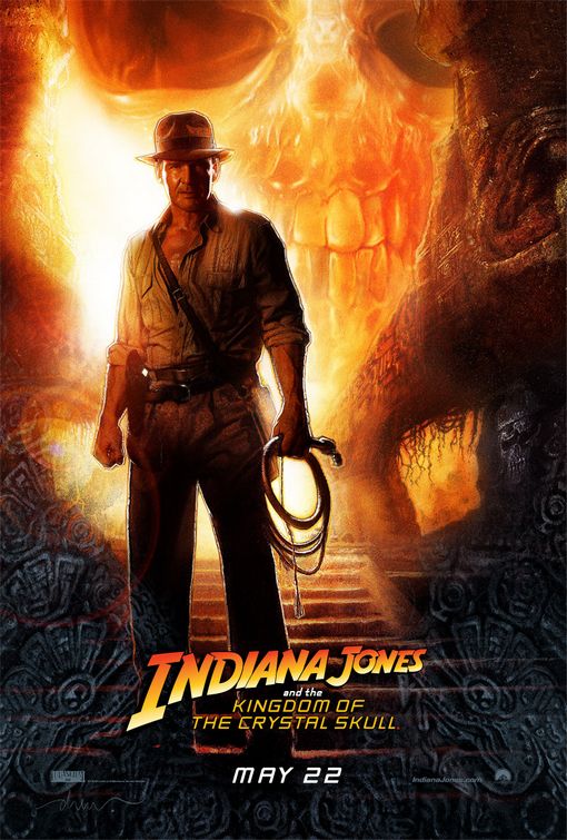 MOVIE POSTER INDIANA JONES and the TEMPLE of DOOM action adventure 24X36 VW0