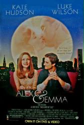 Alex & Emma [w/ Kate Hudson & Luke Wilson] (Video Movie Poster) VG