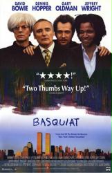 Basquiat [w/ Jeffrey Wright, David Bowie, Dennis Hopper & Gary Oldman] (Video Movie Poster) NM