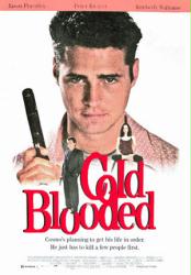 Coldblooded [w/ Jason Priestley, Kimberly Williams & Peter Riegert] (Video Movie Poster) VG