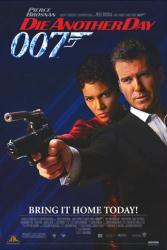 Die Another Day movie poster [Pierce Brosnan & Halle Berry] James Bond-video