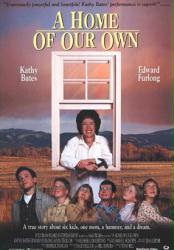 A Home of Our Own movie poster [Kathy Bates & Edward Furlong] video