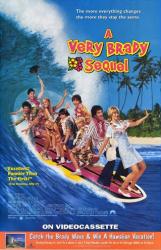 Very Brady Sequel, A [w/ Shelley Long, Gary Cole & Christine Taylor] (Video Movie Poster) VG