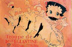 Betty Boop poster: Can Can (36'' X 24'' Poster)