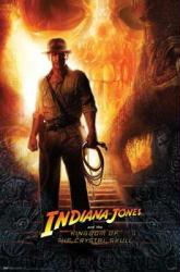 Indiana Jones and the Kingdom of the Crystal Skull movie poster [Harrison Ford]