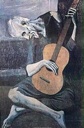Picasso, Pablo-The Old Guitarist (24'' X 36'' Poster) Brand New