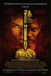 1408 movie poster [John Cusack & Samuel L. Jackson] Stephen King