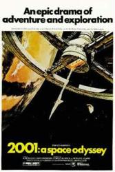 2001: A Space Odyssey movie poster [Stanley Kubrick] 27'' X 40''