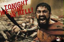 300 [w/ Gerard Butler] (36'' X 24'' Movie Poster) New