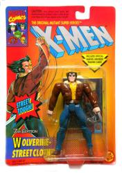 X-Men: 7th Edition Wolverine in Street Clothes figure (ToyBiz/1994)
