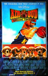 Air Bud: Special Edition DVD movie poster [Disney]