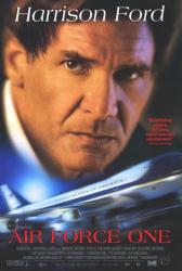 Air Force One movie poster [Harrison Ford] video version