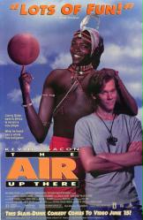 The Air Up There movie poster [Kevin Bacon] video version