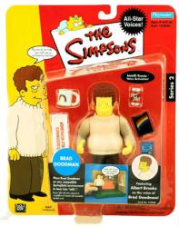 The Simpsons: Albert Brooks as Brad Goodman figure (Playmates/2002)