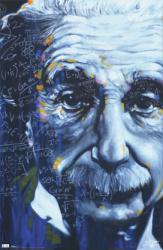 Albert Einstein poster: Artistic Formulas (22 1/2'' X 34'')