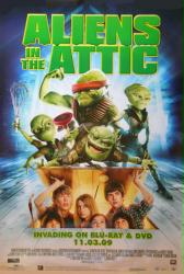 Aliens In the Attic movie poster [2009] DVD release poster