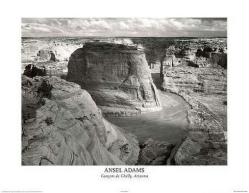 Ansel Adams poster: Canyon de Chelly, Arizona (28'' X 22'')