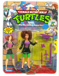 Teenage Mutant Ninja Turtles April Ravishing Reporter figure (1992) VG