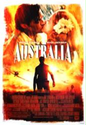 Australia movie poster [Nicole Kidman/Hugh Jackman] Baz Luhrmann film