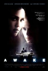 Awake movie poster [Jessica Alba & Hayden Christensen]