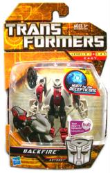 Transformers Hunt for the Decepticons: Backfire action figure (Hasbro)