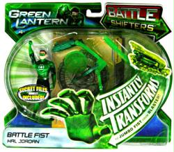 Green Lantern [Battle Shifters] Battle Fist Hal Jordan figure (Mattel)