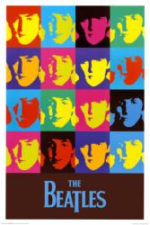 Beatles poster: The Fab Four Squared in Color (24'' X 36'')
