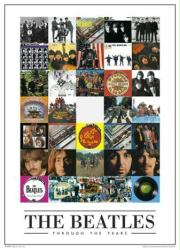Beatles poster: Through the Years/Discography (24'' X 36'') New