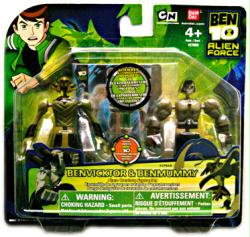 Ben 10: Benvicktor & Benmummy Alien Creation Figure Set (Ban Dai/2009)