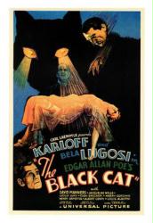 18x24 Movie Posters For The Black Cat Movie Poster Boris Karloff Bela Lugosi 18 X 24
