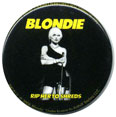 Blondie pinback: Rip Her to Shreds (1'' Button)