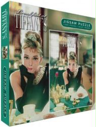 Breakfast At Tiffany's jigsaw puzzle (1000 pc) Audrey Hepburn at table
