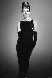 Audrey Hepburn poster: Breakfast At Tiffany's B&W (24'' X 36'') New
