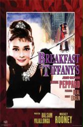 Breakfast At Tiffany's movie poster [Audrey Hepburn & George Peppard]