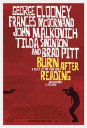 Burn After Reading movie poster (2008) a Coen Brothers film