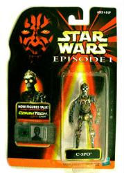 Star Wars Episode 1: C-3PO action figure (Hasbro/1998) Sealed on NM card